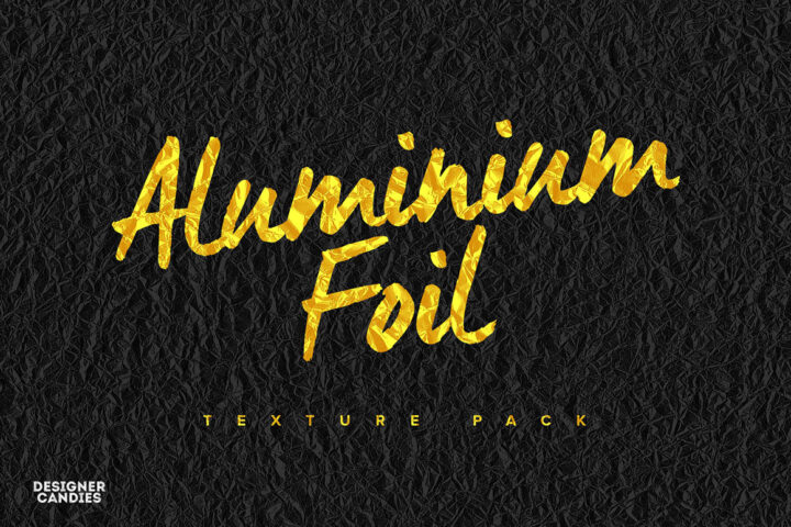 Free Aluminium Foil Textures Pack