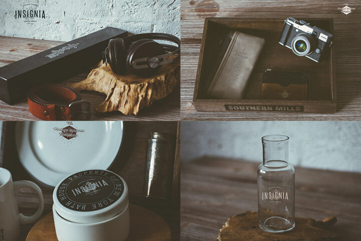 4 Vintage Presentation Mockups 1