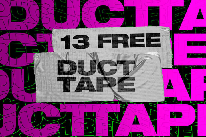 13 Duct Tapes – Free PNG Shapes