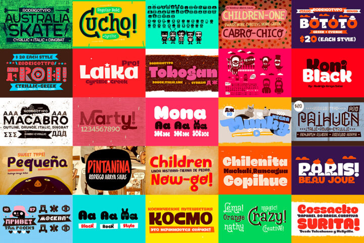 17 Cool & Funny Custom Fonts