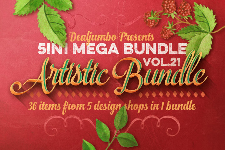 5in1 Mega Bundle v.21: Artistic Bundle