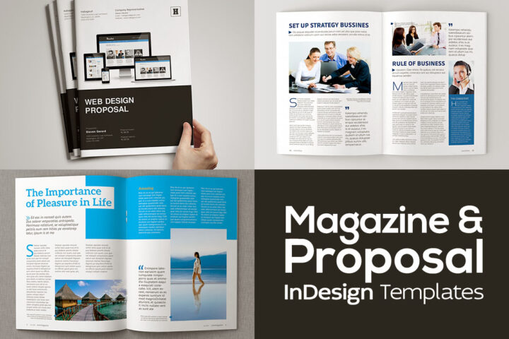 Magazine & Proposal InDesign Templates