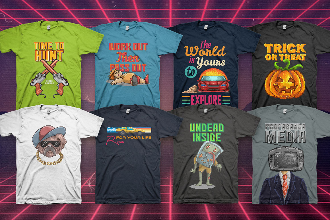 395 T-shirt Designs Mega Bundle - Dealjumbo