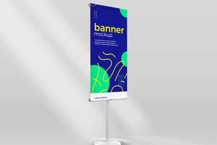 Standing Banner – Free Mockup