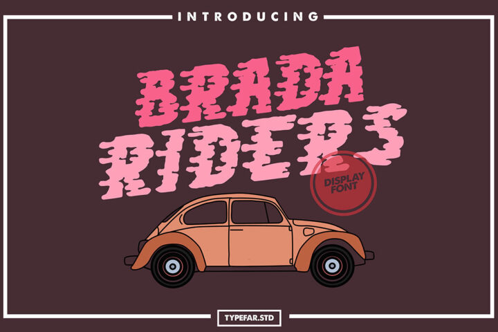 Brada Riders – Free Font