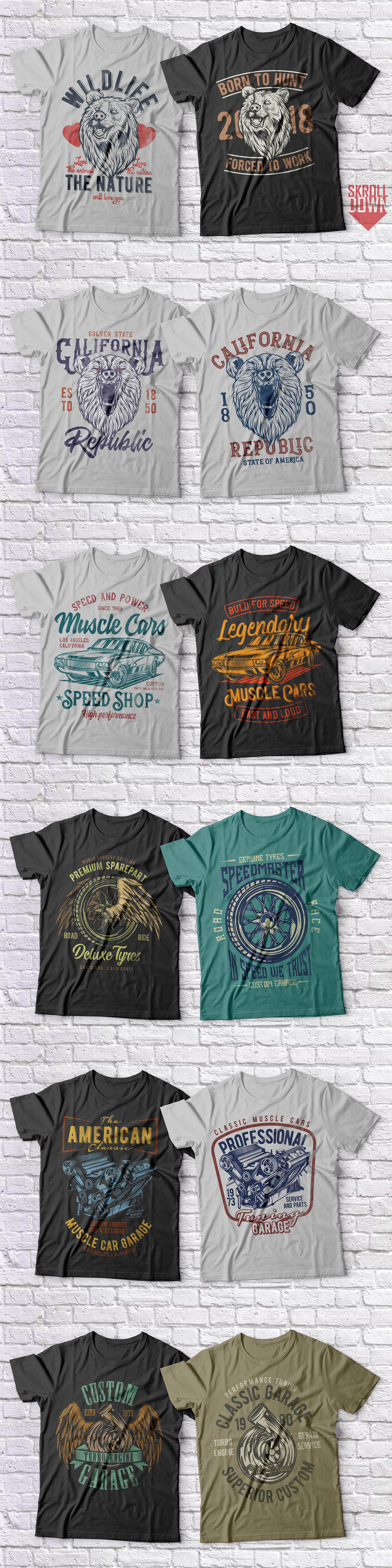 104 Handcrafted T-shirt Designs - Dealjumbo