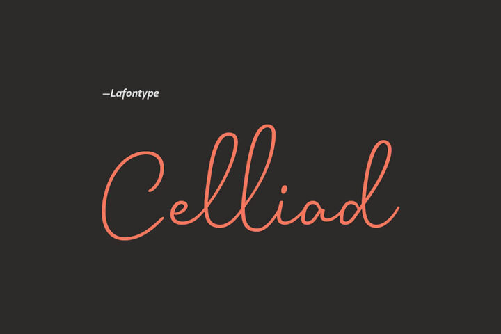 Celliad – Free Font
