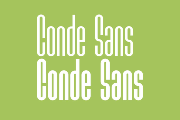 Conde Sans – Free Font