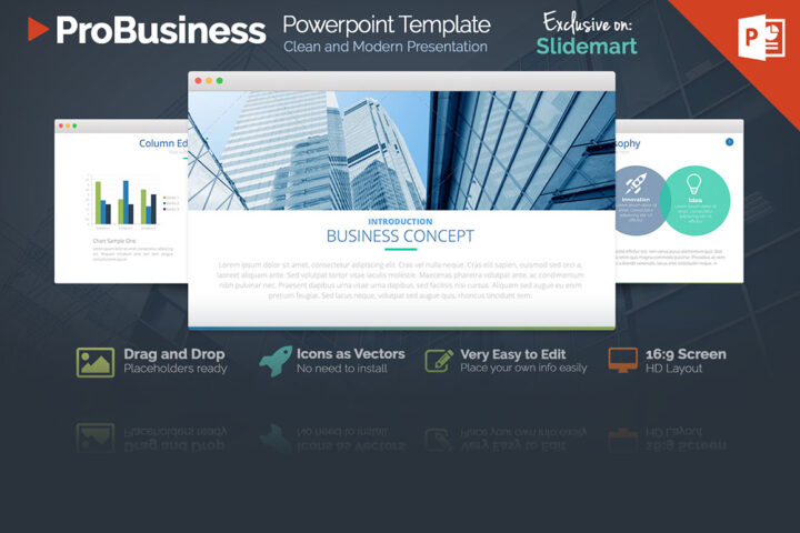 ProBusiness – Free Powerpoint Template