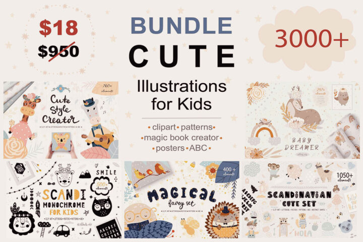 Cute Illustrations for Kids