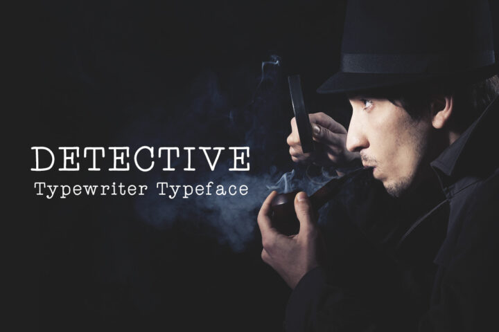 Detective – Free Typewriter Font