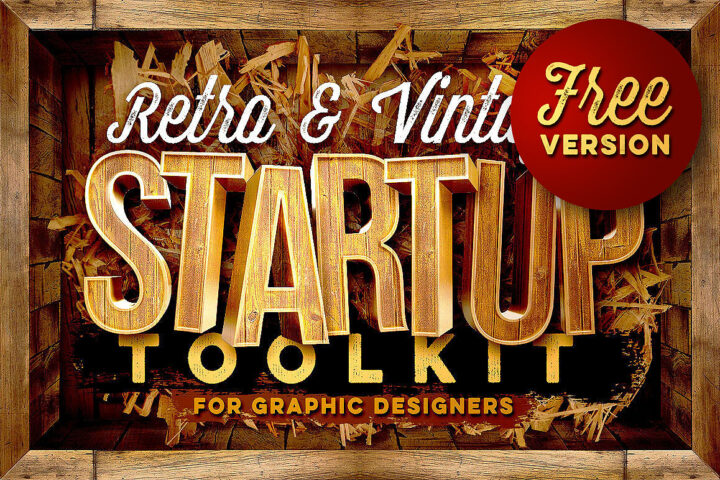 Free Retro & Vintage Startup Toolkit