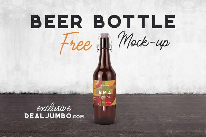 Beer Bottle – Free Mockup