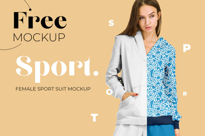 Female Sport Suit – Free Mockup