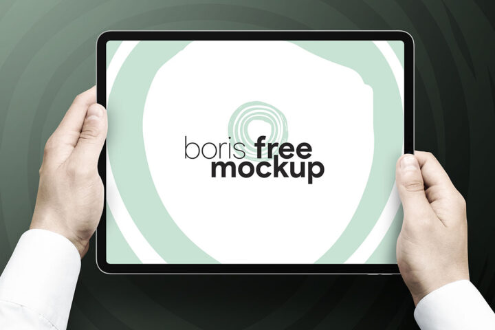 iPad Pro 11 in Hands – Free Mockup