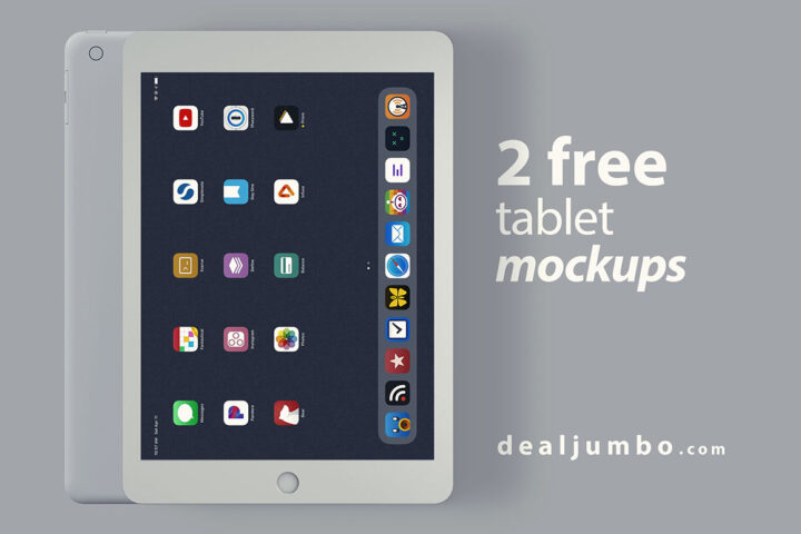 Tablet or iPad – Free Mockup