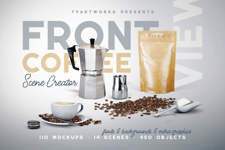Coffee Scene Creator – Front View