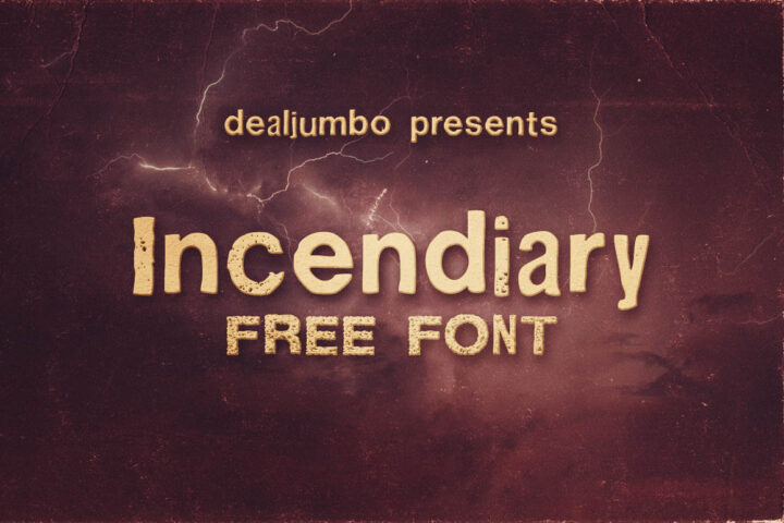 Incendiary – Free Font