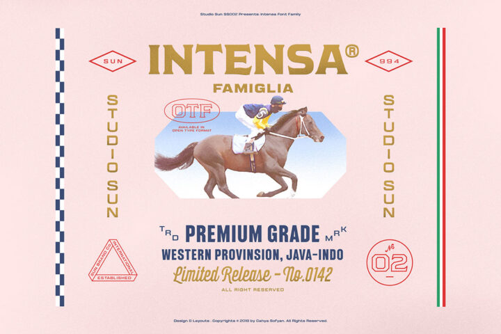 Intensa Font Family