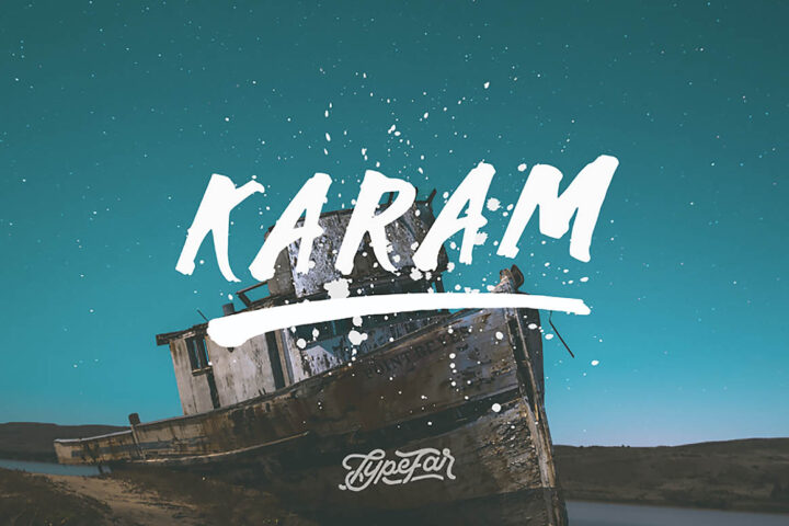 Karam – Free Font