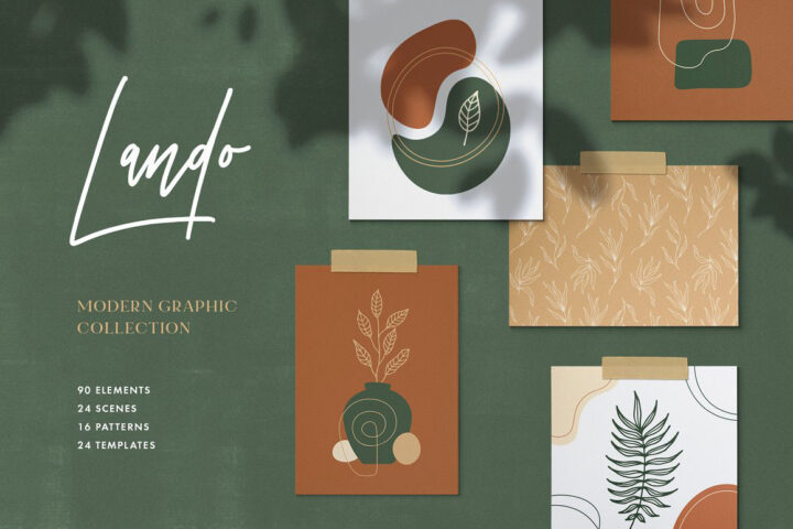 Lando Abstract Graphic Collection