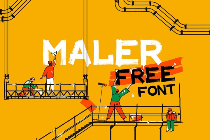 Maler – Free Font