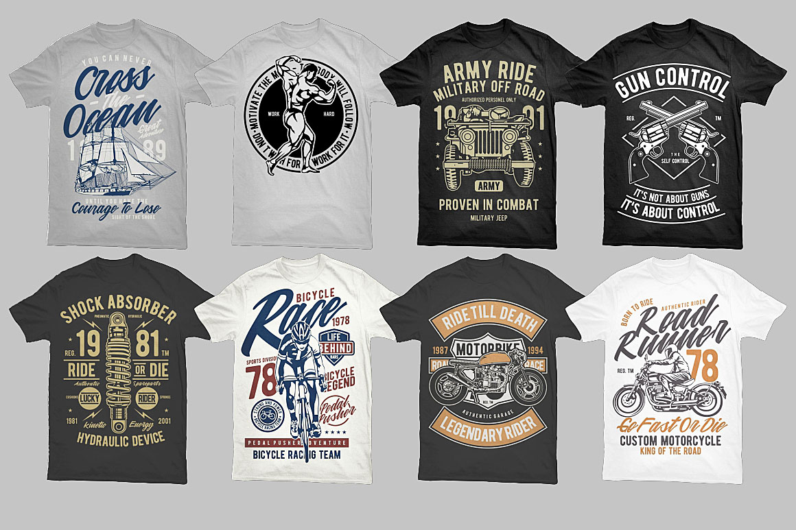 Ultimate T-shirt Designs Bundle - Dealjumbo