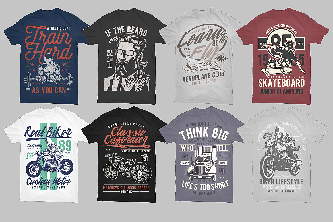 Ultimate T-shirt Designs Bundle - Dealjumbo