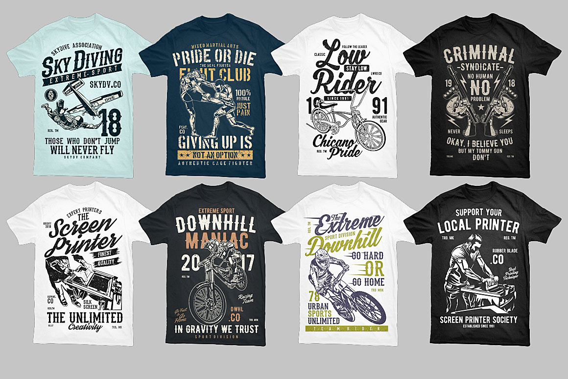 Ultimate T-shirt Designs Bundle - Dealjumbo