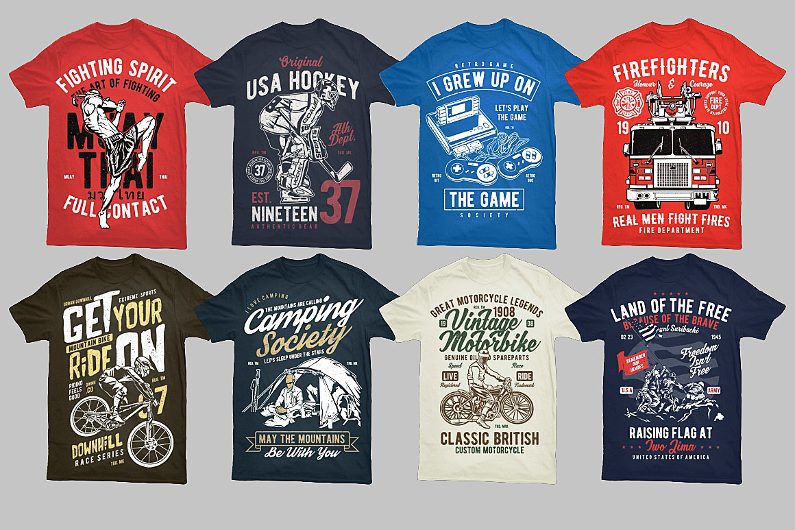 Ultimate T-shirt Designs Bundle - Dealjumbo