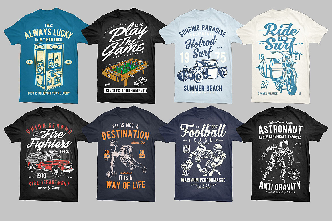 Ultimate T-shirt Designs Bundle - Dealjumbo