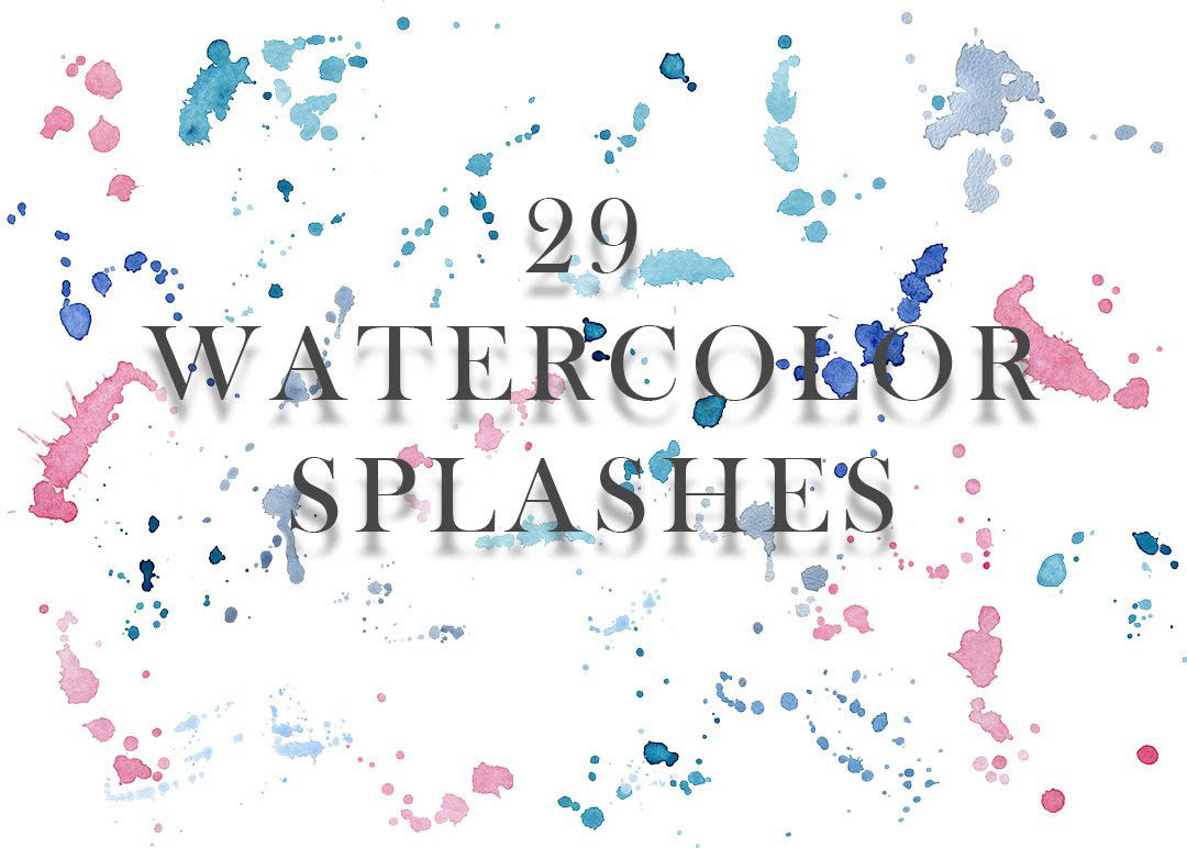 Watercolor Illustrations & Letterings - Dealjumbo