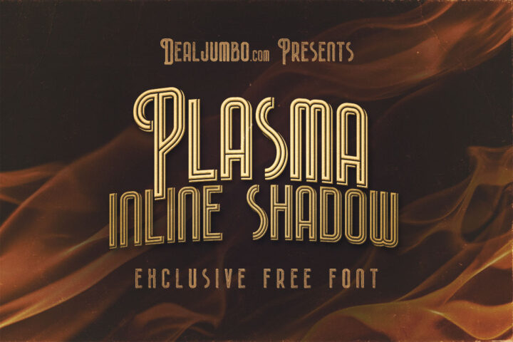 Plasma Inline Shadow – Free Font