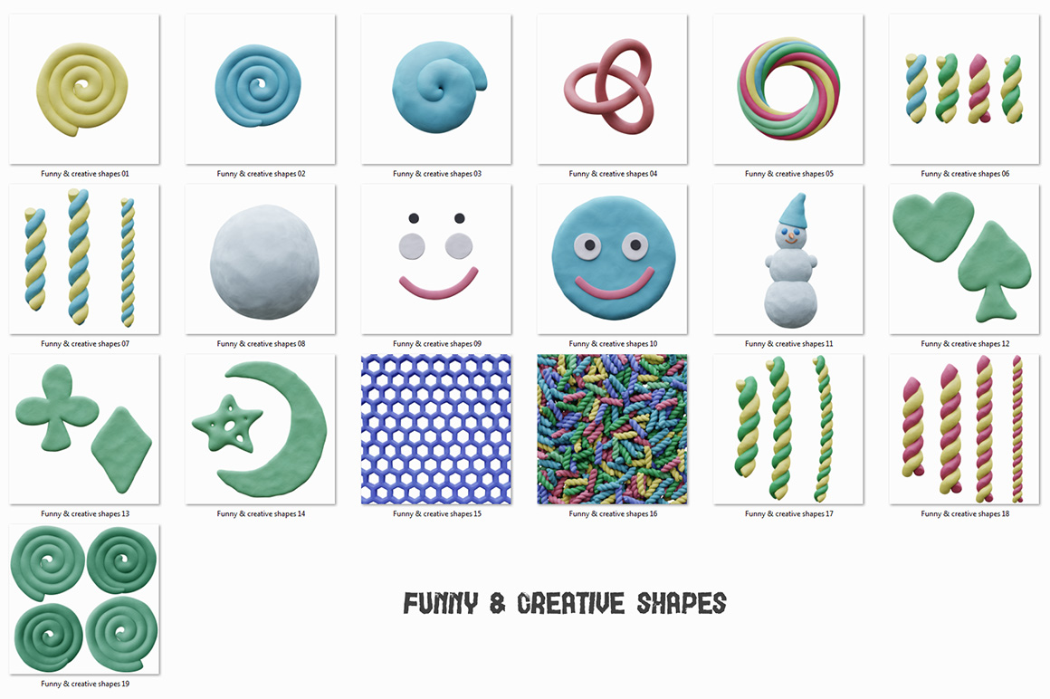 Fun create. Creative Shape. Create Shape.