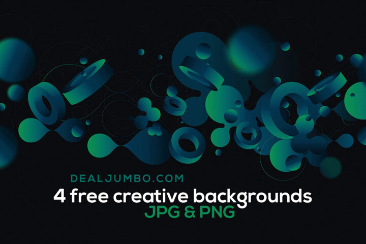4 Free Creative Backgrounds