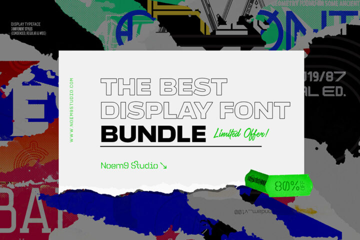 The Best Display Font Bundle