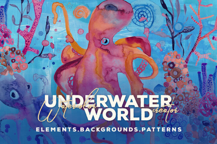 Underwater Watercolor World Creator