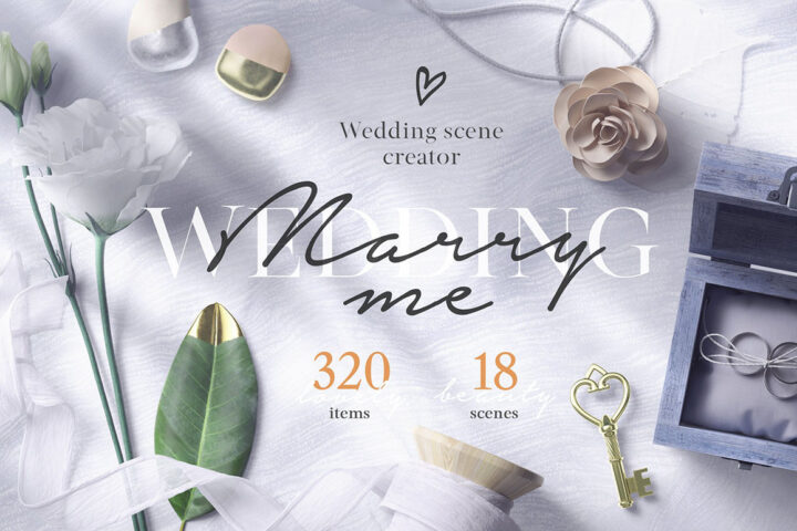 Wedding Scene Mockups & Creator