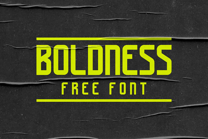Boldness – Free Font
