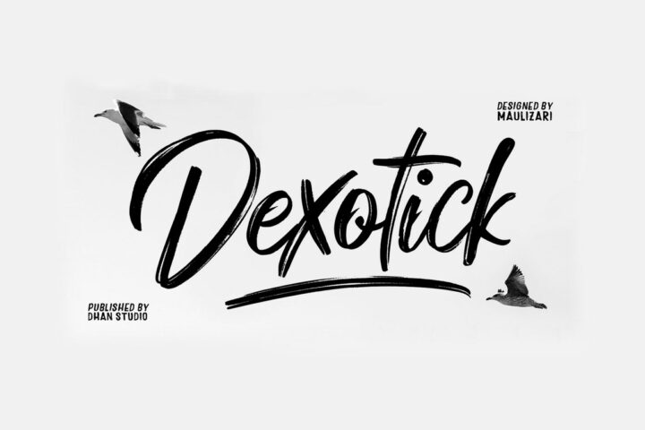 Dexotick – Free Font