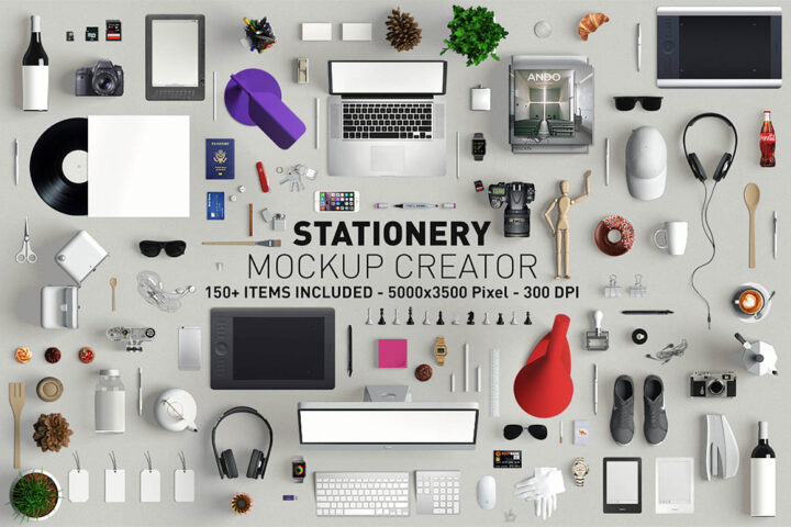 Hero Stationery Mockup Creator