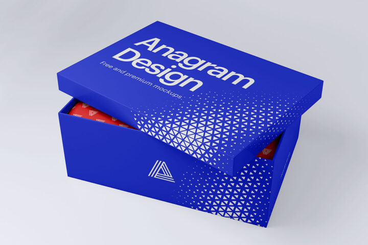 Shoe Box – Free Mockup