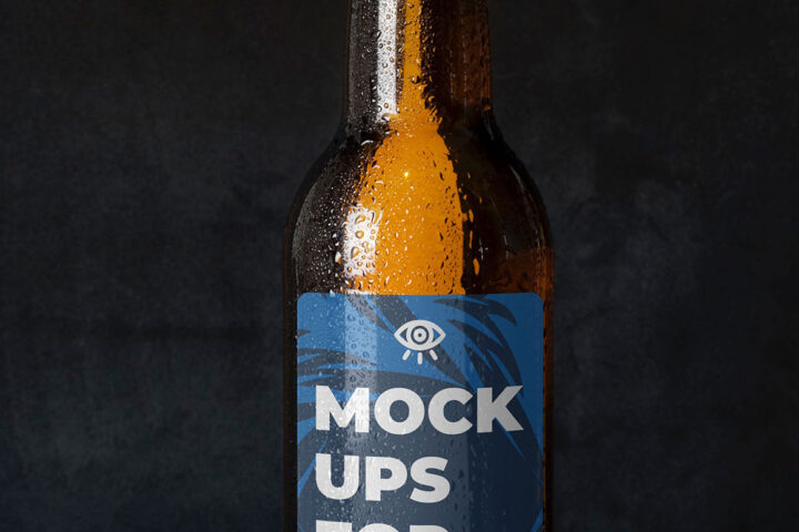 Beer Bottle – Free Mockup