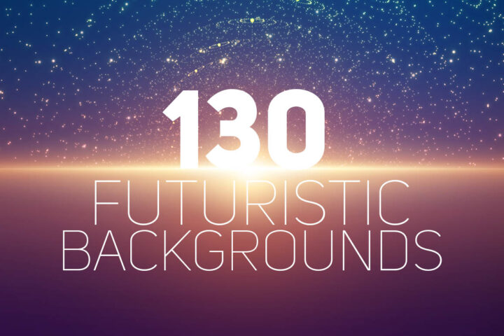 130 Futuristic Backgrounds & Shapes
