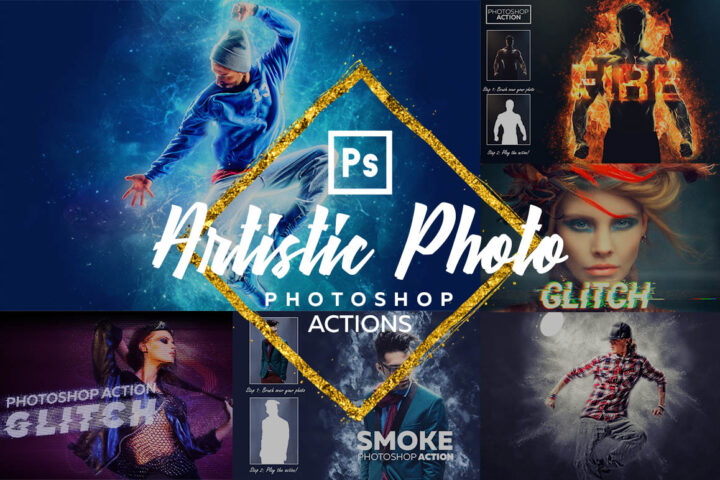 Artistic Photoshop Photo Actions