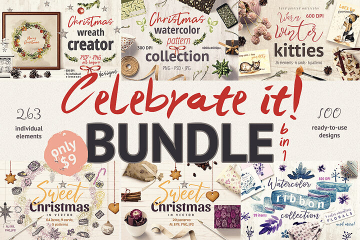 Celebrate It – Christmas Bundle