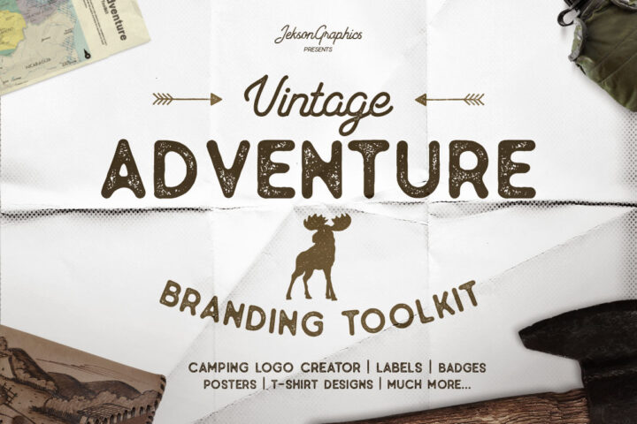 Vintage Adventure Branding Toolkit