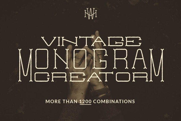 Vintage Monogram Creator