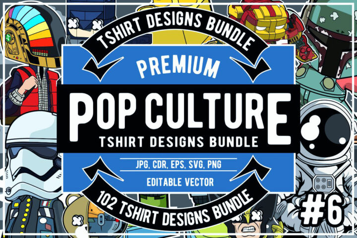 102 Pop Culture T-shirt Designs 6
