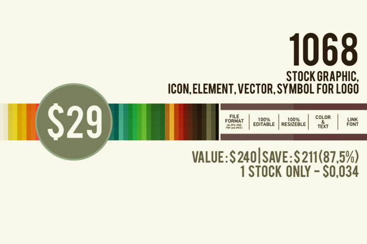 1068 Graphics for Logo Designs